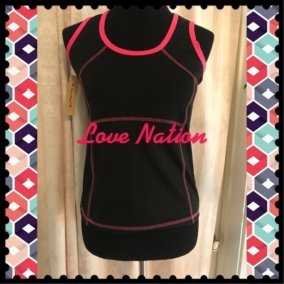 "Work It, Girl" NWT WORKOUT TOP🚴🏼♀️ - Picture 1 of 7